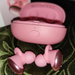 Pink Bluetooth In-Ear Headphones